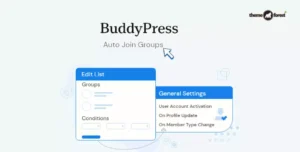 BuddyPress Auto Join Groups 1.2.6 – Automatic Group Assignment Plugin for BuddyPress