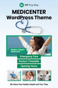 MediCenter – Health & Medical Clinic WordPress Theme