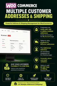 WooCommerce Multiple Customer Addresses & Shipping 25.5 | Address Book & Multi-Shipping Plugin