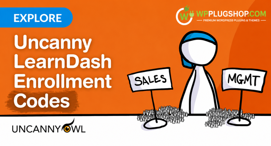 Uncanny LearnDash Enrollment Codes – Course Access Plugin for WordPress