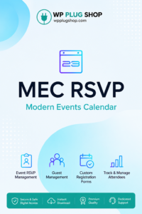 MEC RSVP Events Addon for Modern Events Calendar – WordPress Event Registration & Guest Management