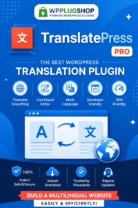 TranslatePress Pro Multilingual Business Plan – WordPress Translation Plugin