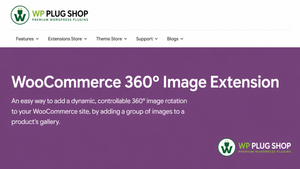 WooCommerce 360º Image Extension – Interactive 360 Product Viewer Plugin for WooCommerce