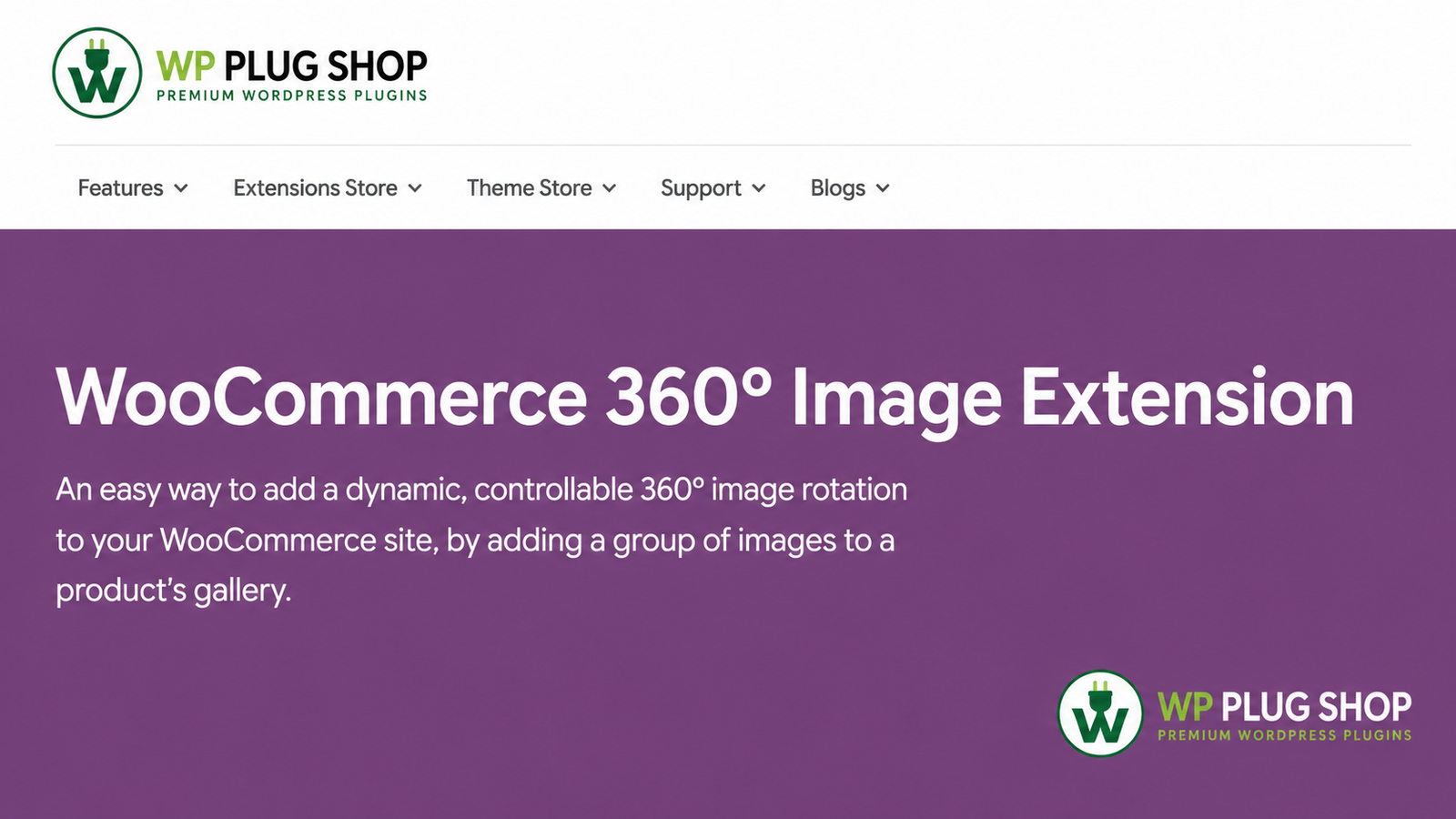 WooCommerce 360º Image Extension – Interactive 360 Product Viewer Plugin for WooCommerce