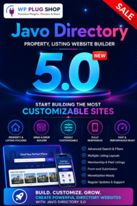 Javo Directory WordPress Theme – Property, Business & Listing Website Builder