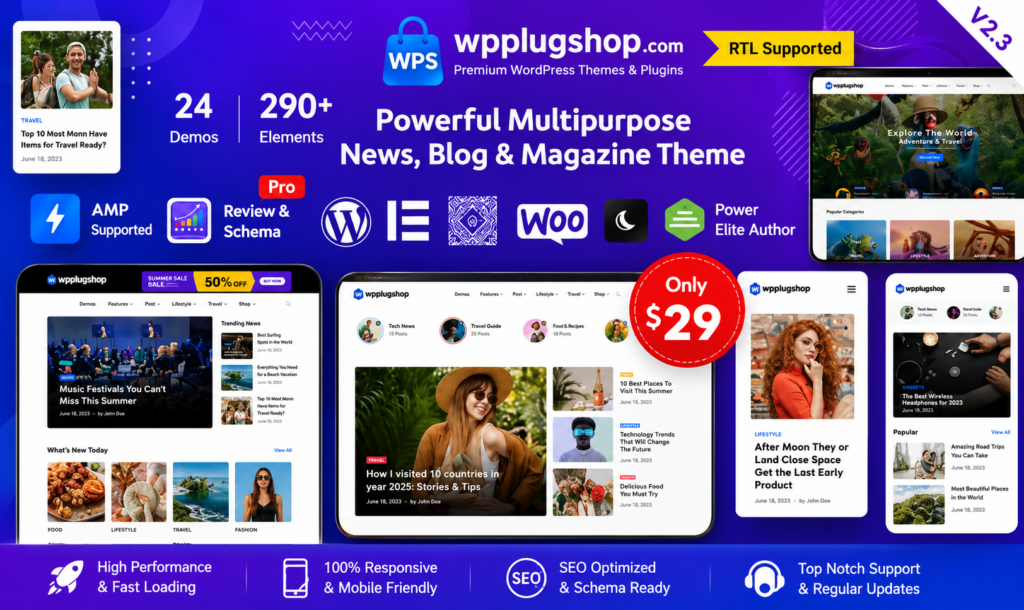 Neeon – WordPress News Magazine Theme for Blogs, Newspapers & Online Publishers