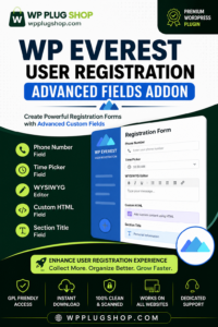 User Registration Advanced Fields Addon for WordPress | Advanced Registration Form Fields