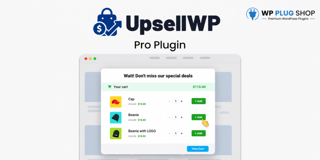 UpsellWP Pro – Smart WooCommerce Upsell, Cross-Sell & Order Bump Plugin