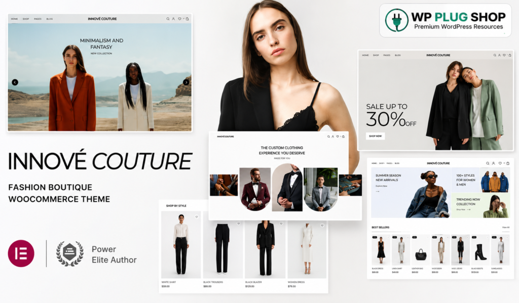 Innové Couture – Fashion Boutique WooCommerce WordPress Theme