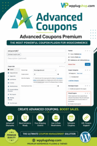 Advanced Coupons for WooCommerce Premium – Smart Discounts, BOGO Deals & Store Credit Plugin