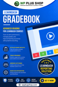 LearnDash Gradebook Addon for LearnDash LMS – Advanced Student Gradebook & Performance Tracking Plugin