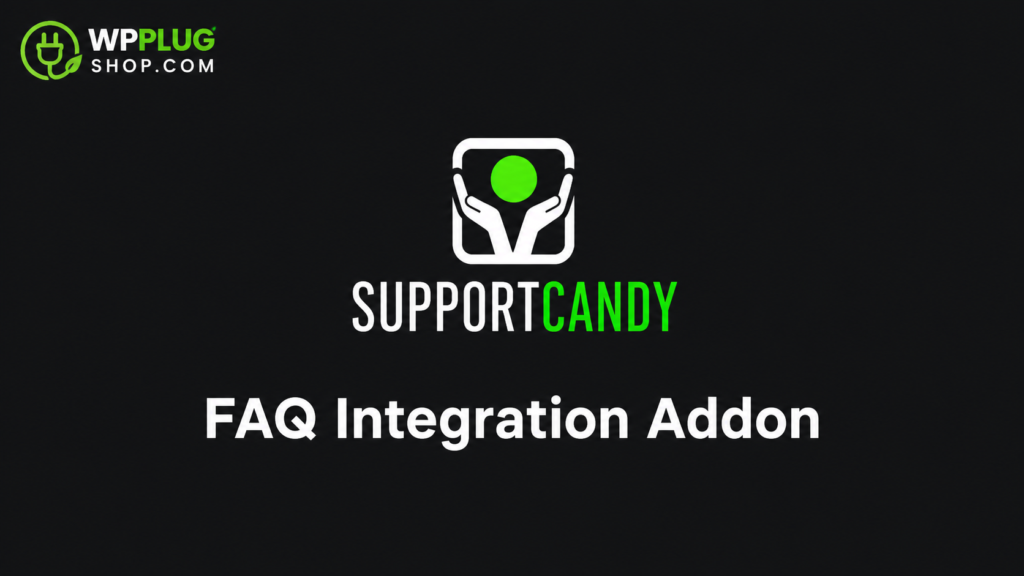 SupportCandy FAQ Integration Addon – WordPress FAQ Integration for Support Tickets