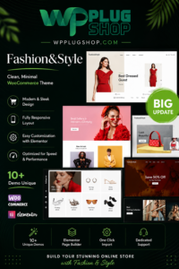 Premium Responsive Fashion WooCommerce Theme for WordPress