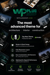 Premium Architecture and Interior Design WordPress Theme