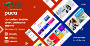 Puca Theme – Optimized Mobile WooCommerce Theme for WordPress