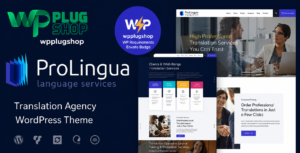 ProLingua – Translation Bureau & Interpreting Services WordPress Theme