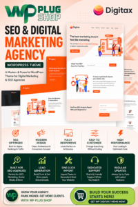 Digitax – SEO & Digital Marketing Agency WordPress Theme