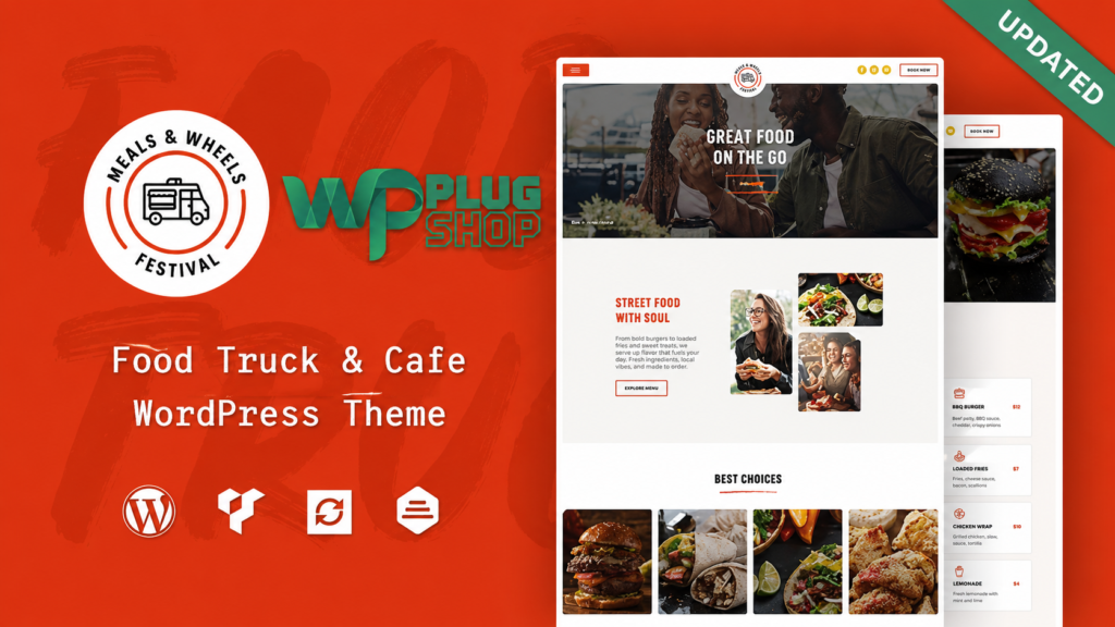 Meals & Wheels – Street Festival & Fast Food Delivery WordPress Theme