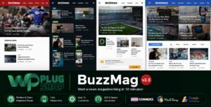 BuzzMag – Viral News, Magazine & Blog WordPress Theme
