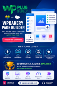 WPBakery Page Builder – Premium Drag & Drop WordPress Page Builder
