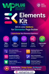 ElementsKit Pro – Ultimate Addons for Elementor Page Builder