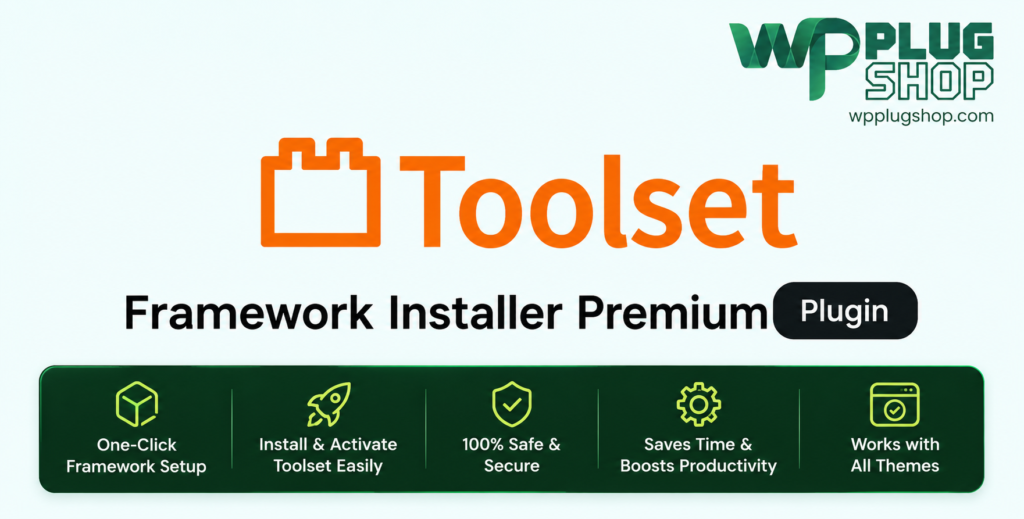 Toolset Framework Installer Premium – WordPress Framework Installer Plugin