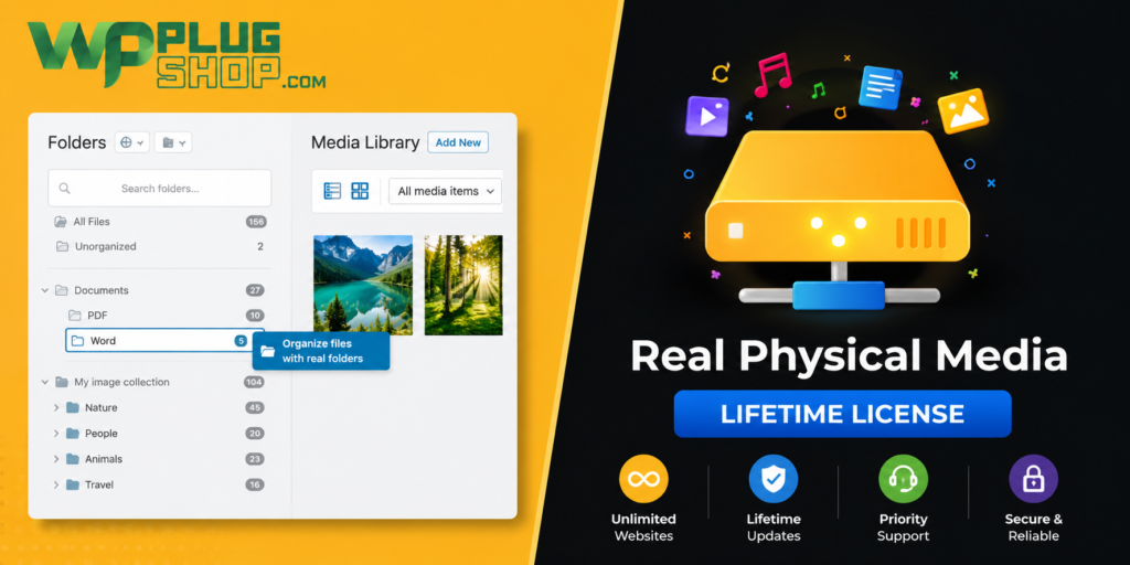 Real Physical Media – WordPress Media Folder Plugin for SEO-Friendly URLs