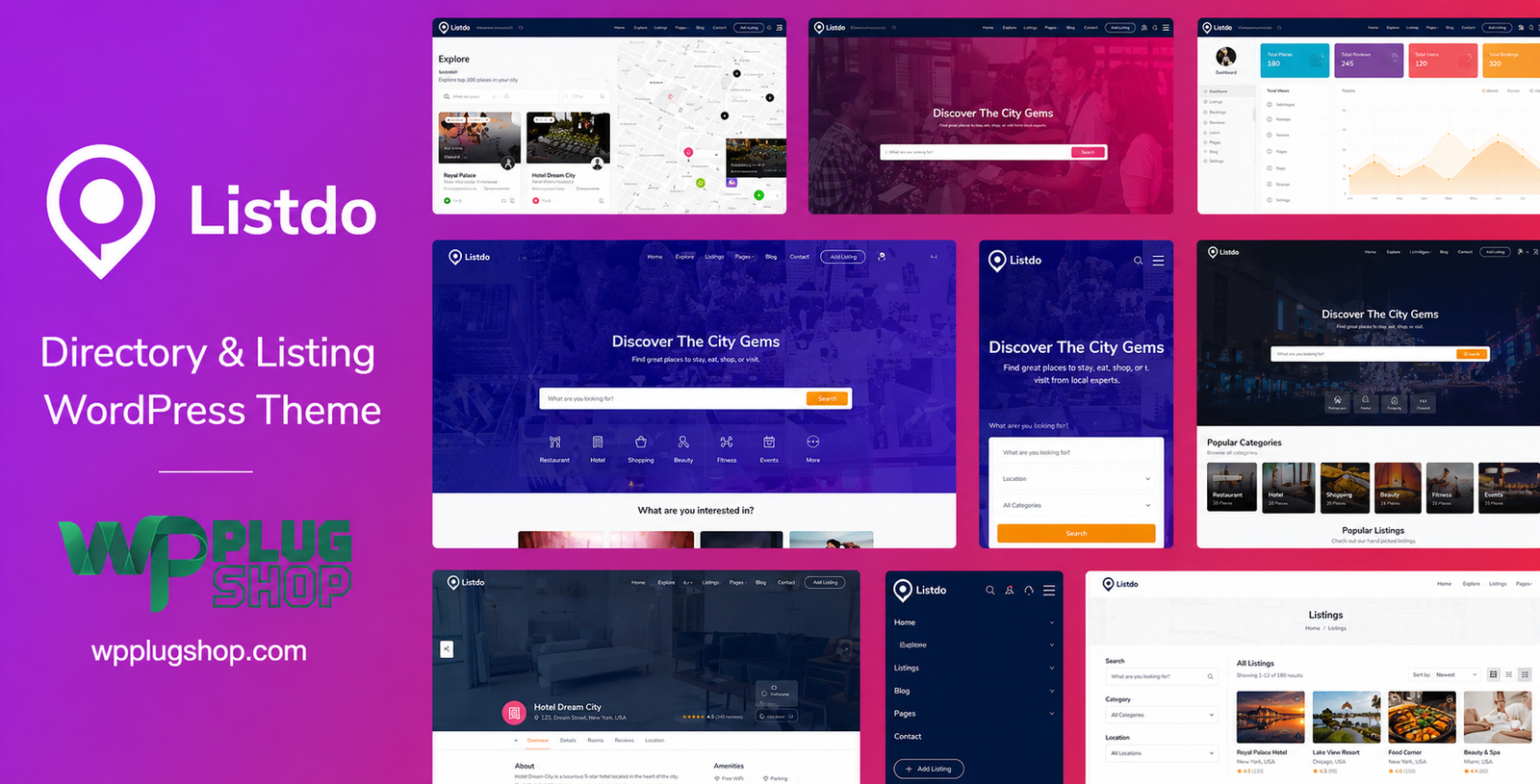Listdo Theme – Directory Listing WordPress Theme for Business & Marketplace Websites