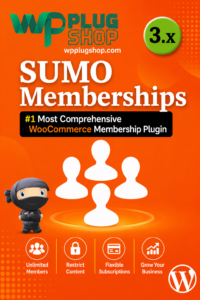 SUMO Memberships for WooCommerce – Premium Membership & Content Access Plugin