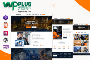 Electrician Theme – Electrical Services & Contractor WordPress Theme