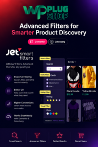 JetSmartFilters Premium – Advanced WordPress Filter Plugin for Elementor & WooCommerce