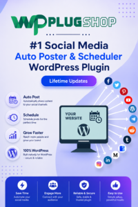 Social Auto Poster – WordPress Social Media Scheduler & Auto Posting Plugin