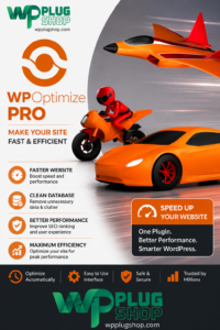 WP-Optimize Premium – WordPress Speed Optimization & Cache Plugin