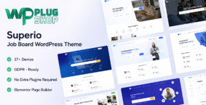 Superio Job Board WordPress Theme – Recruitment & Career Portal Solution