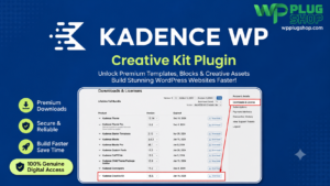 Kadence Creative Kit – WordPress Design Toolkit with Templates & AI Website Builder Features