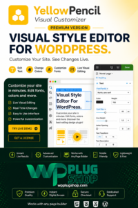 Yellow Pencil – Visual CSS Style Editor for WordPress Themes & WooCommerce