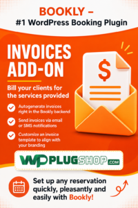 Bookly Invoices Addon – WordPress Appointment Booking Invoice & PDF Billing Plugin