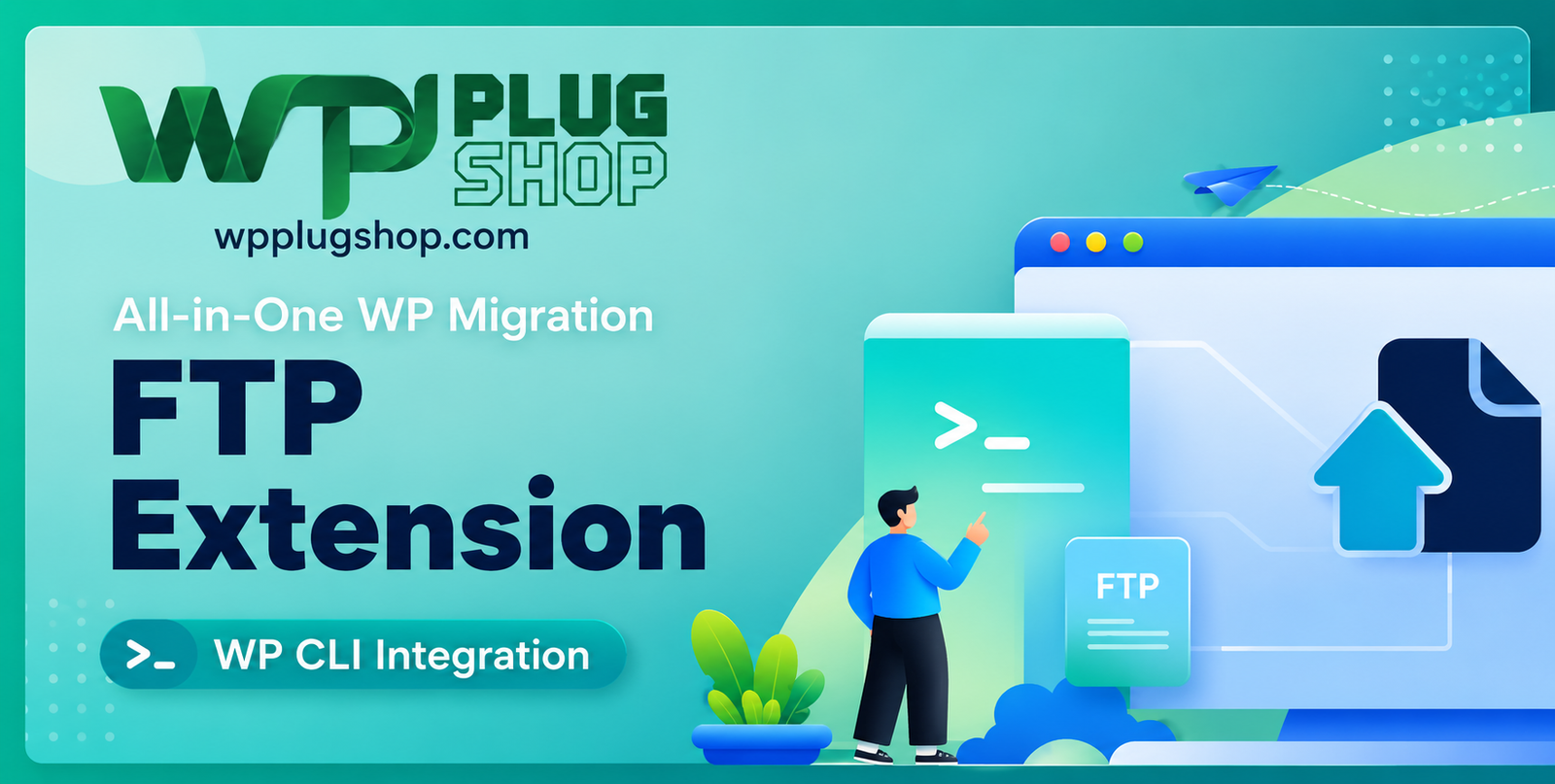 All-in-One WP Migration FTP Extension – Secure WordPress FTP Backup & Migration