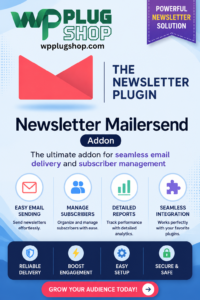 Newsletter – MailerSend WordPress Plugin
