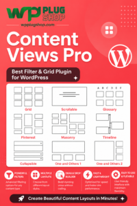Content Views Pro – Best Filter & Grid Plugin for WordPress