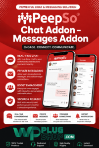 PeepSo Chat Addon – Messages and Private Chat Plugin
