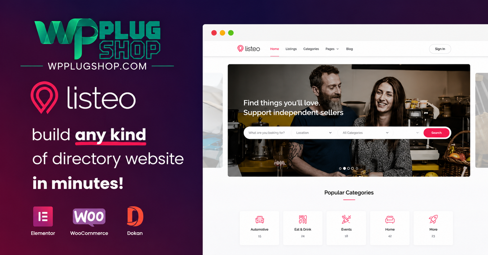 Listeo – Directory Listings & Booking WordPress Theme for Airbnb-Style Marketplace Websites