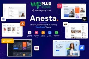 Anesta – Intranet, Extranet, Community and BuddyPress WordPress Theme