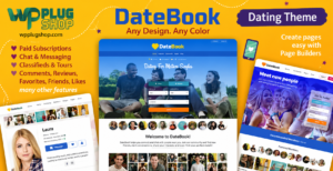 DateBook – Dating & Matchmaking WordPress Theme for WooCommerce