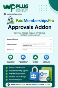 Paid Memberships Pro Approvals Addon