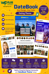 DateBook – Dating & Matchmaking WordPress Theme for WooCommerce