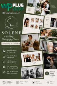 Solene Theme – Wedding Photography Theme