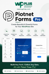 Piotnet Forms Pro 2.1.42 – Advanced WordPress Form Builder Plugin