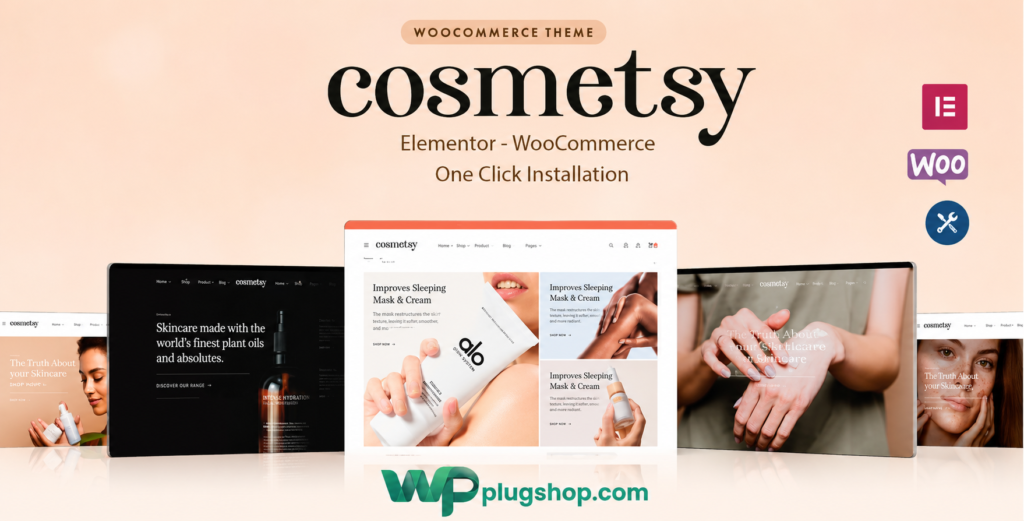 Cosmetsy – Beauty Cosmetics Shop WordPress Theme