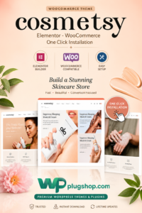 Cosmetsy – Beauty Cosmetics Shop WordPress Theme